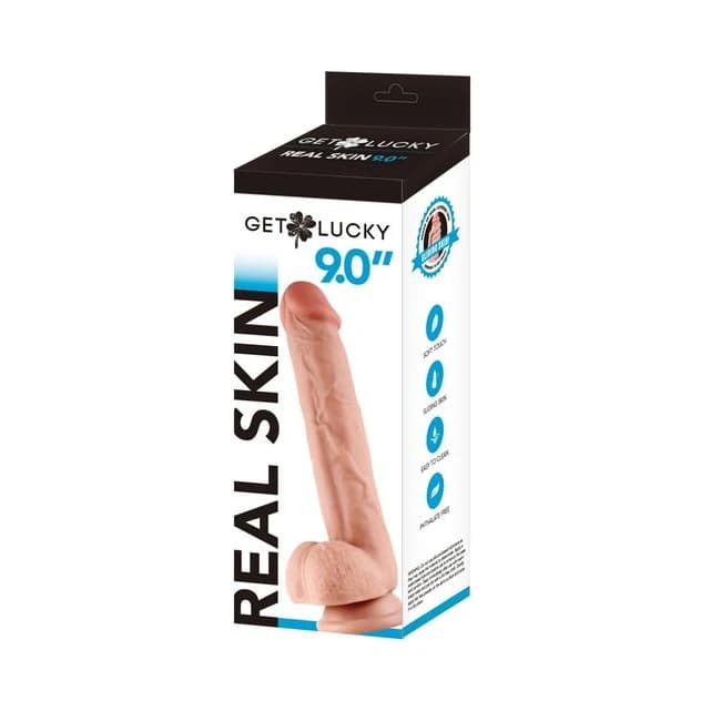 Shibari Get Lucky 9 Real Skin Light Brown " - Image 1