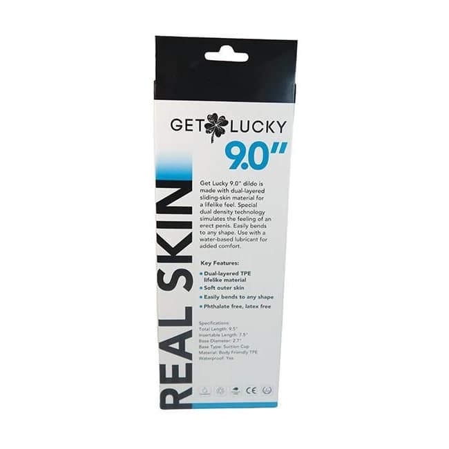 Shibari Get Lucky 9 Real Skin Light Brown " - Image 3
