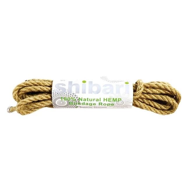 Shibari Natural Hemp Bondage Rope 5 Meters - Image 1