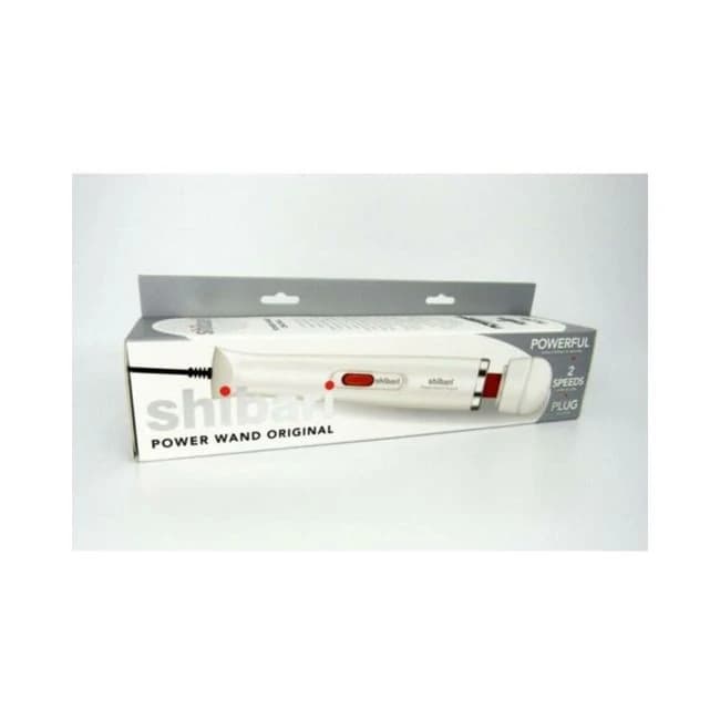 Shibari Power Wand Original Plug-in White - Image 1