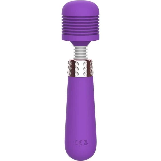 Shibari Sexy! Bling Bling Mini Wand Lilac - Image 1