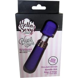 Shibari Sexy! Bling Bling Mini Wand Lilac, image 2
