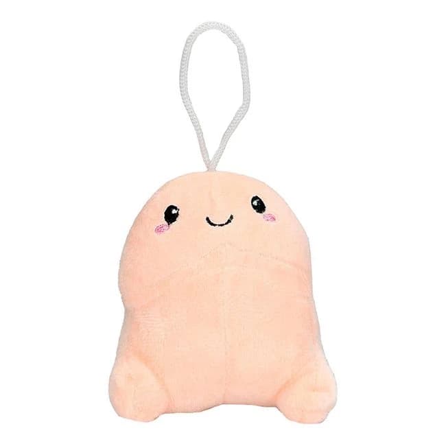 SHORT PENIS PLUSHIE 4IN/ 10CM FLESH  - Image 1