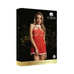 Shots Le Desir Merry Babydoll Os Red, image 3