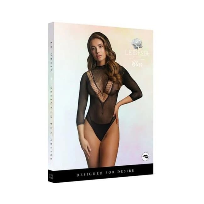 Shots Le Desir Short Sleeve Teddy Black O/s - Image 1