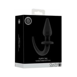 Shots Ouch Puppy Play Tail Butt Plug - Black, image 2