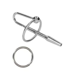 Shots Ouch Urethral Sounding Metal Plug, image 1