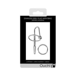 Shots Ouch Urethral Sounding Metal Plug, image 2