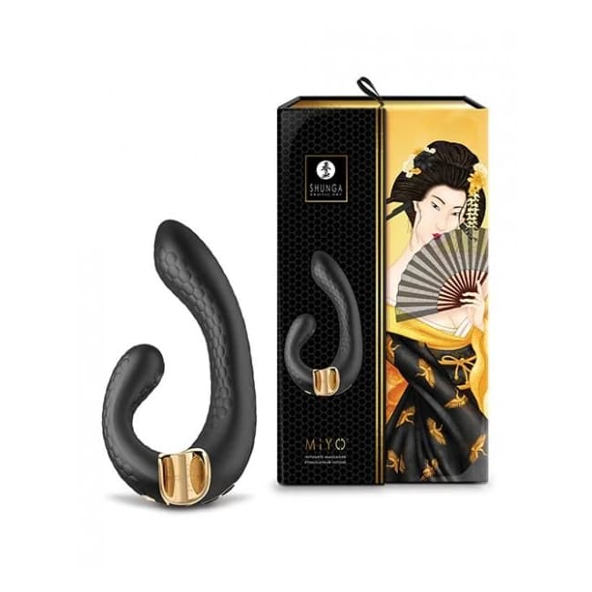 Shunga Miyo Intimate Massager - Black - Image 1