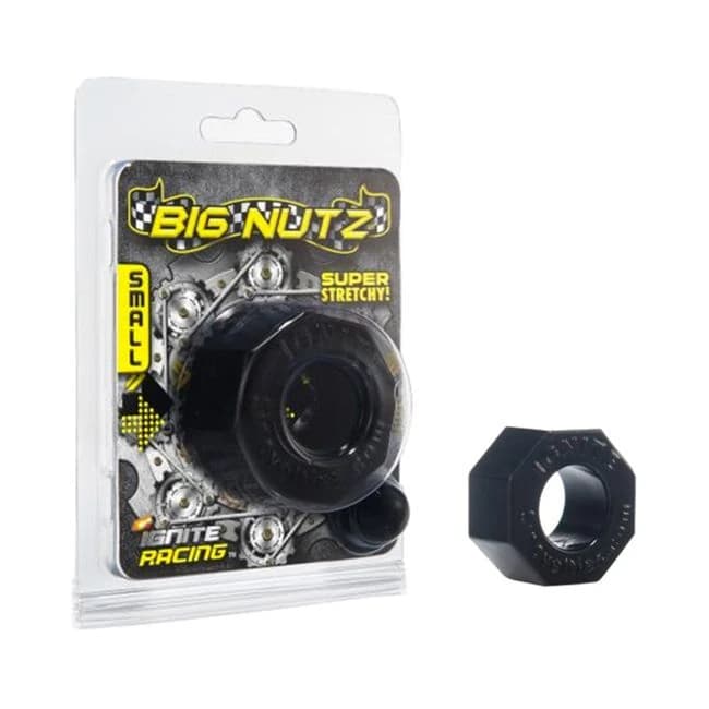 Si Big Nutz Ring Small (black) - Image 1