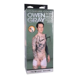 Signature Cocks Owen Gray Silicone Vanilla, image 1