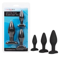 Silicone Anal Exerciser Kit, image 1