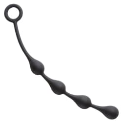 Silicone Anal Teardrop Small Black - Image 1