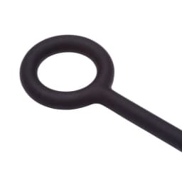 Silicone Anal Teardrop Small Black - Image 2