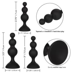Silicone Beaded Anal Kit, image 5