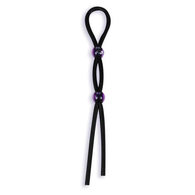 Silicone Cock Ties Black - Image 1