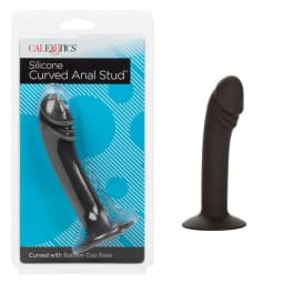 )Silicone Curved Anal Stud, image 1