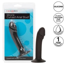 )Silicone Curved Anal Stud, image 3