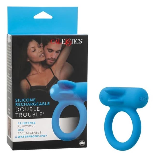 Silicone Rechargeable Double Trouble - Image 1