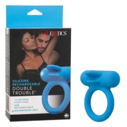 Silicone Rechargeable Double Trouble, image 1