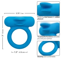 Silicone Rechargeable Double Trouble, image 5