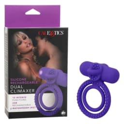 Silicone Rechargeable Dual Climaxer, image 1