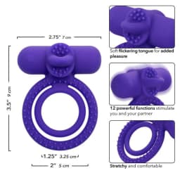 Silicone Rechargeable Dual Climaxer, image 5