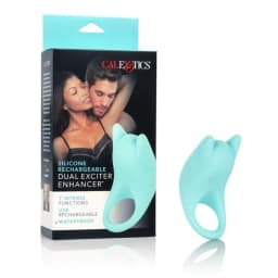 Silicone Rechargeable Dual Exciter Enhancer, image 1