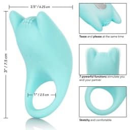 Silicone Rechargeable Dual Exciter Enhancer, image 6