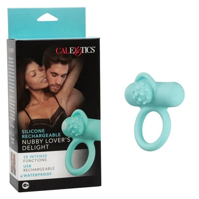 Silicone Rechargeable Nubby Lover's Delight - Image 1