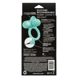 Silicone Rechargeable Nubby Lover's Delight, image 3
