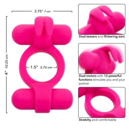 Silicone Rechargeable Rockin' Rabbit, image 4