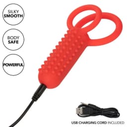 Silicone Rechargeable Vertical Dual Enhancer - Image 5