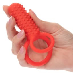 Silicone Rechargeable Vertical Dual Enhancer - Image 6