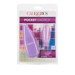 Silicone Slims Nubby Bullet Purple, image 3