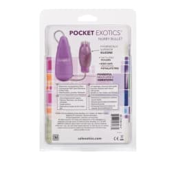 Silicone Slims Nubby Bullet Purple, image 4