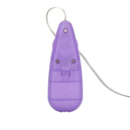 Silicone Slims Nubby Bullet Purple, image 5