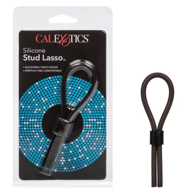 SILICONE STUD LASSO BLACK  - Image 1