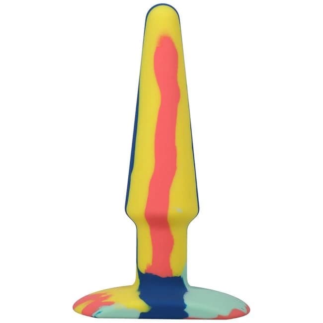 Silicone Swirl Butt Plug by Sextoy.com - Image 1