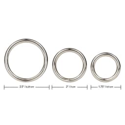 Silver Ring 3 Piece Set - Image 5