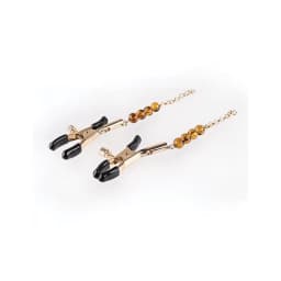 Sincerely Amber Beaded Nipple Jewelry - Image 2