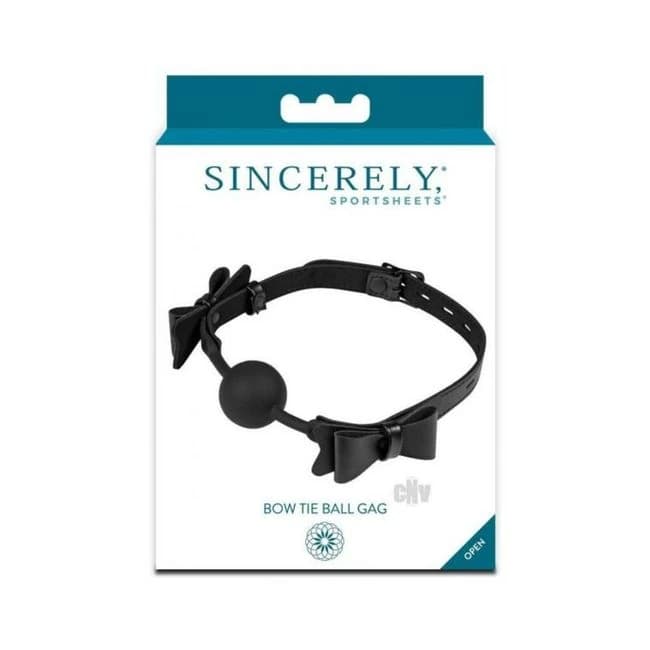Sincerely Bow Tie Ball Gag - Image 1