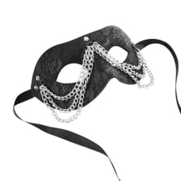 Sincerely Chained Lace Mask - Image 1
