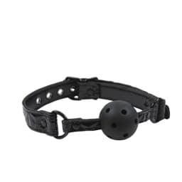 Sinful Ball Gag Black - Image 2
