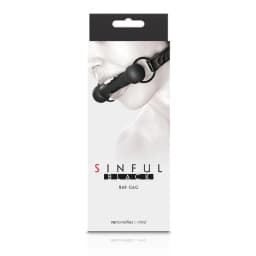 Sinful Bar Gag Black - Image 2