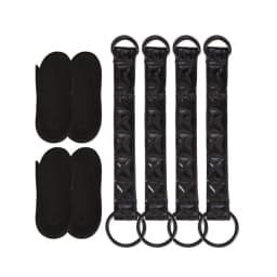 Sinful Bed Restraint Straps Black, image 2