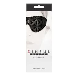 Sinful Blindfold Black, image 1
