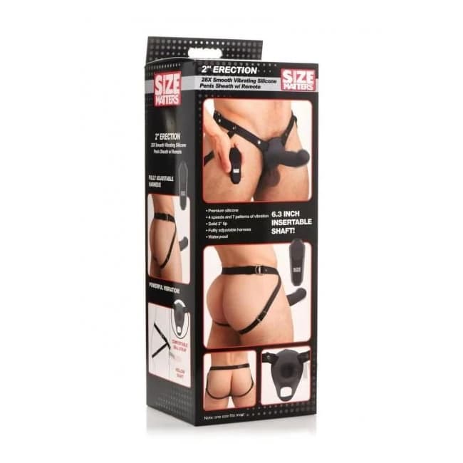 Size Matter 2 Erection 28x Smooth Blk - Image 1