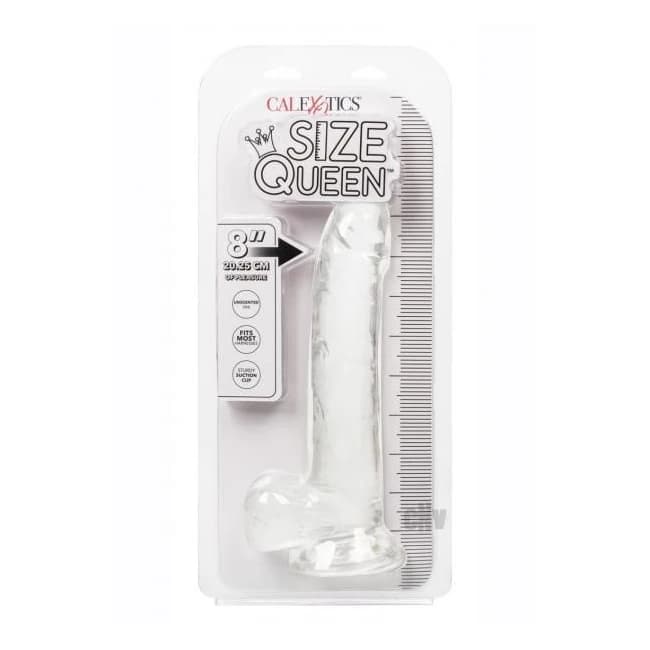 Size Queen 8" Dildo - - Image 1