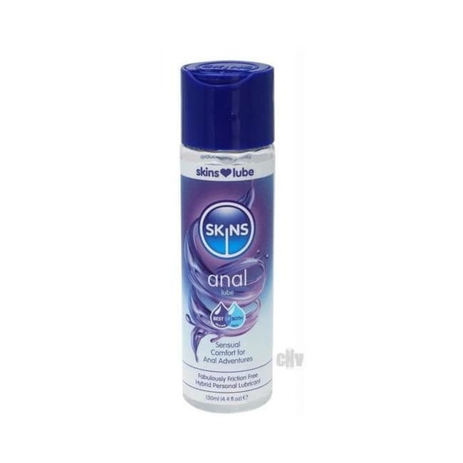 Skins Anal Silicone Lube 4.4oz - Image 1
